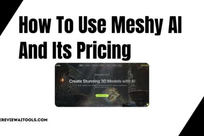 How To Use Meshy AI