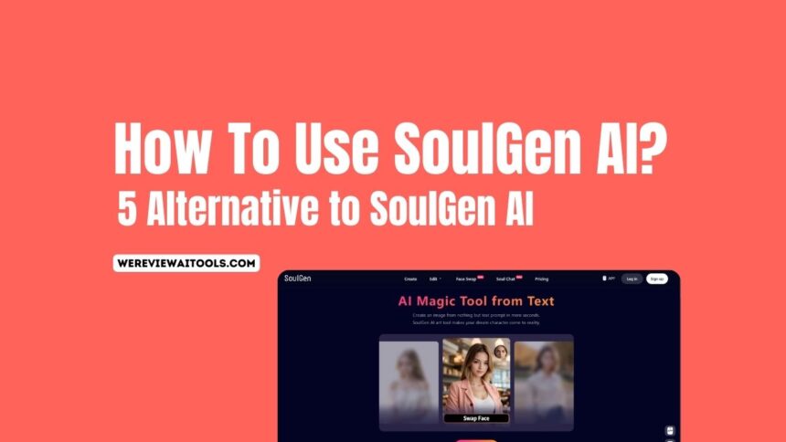 how to use SoulGen AI