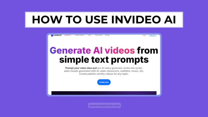 how to use InVideo ai