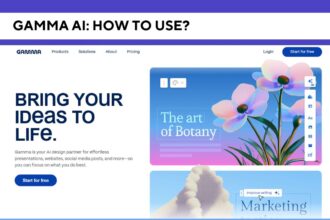 GAMMA AI: HOW TO USE?