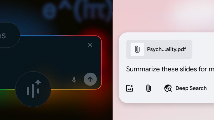 Google Search Now Supports AI Help with Uploaded Files and Live Camera