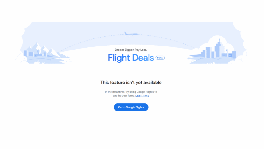 Google Launched AI Flight Deals in the US, Canada, and India