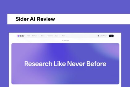 Sider AI Review